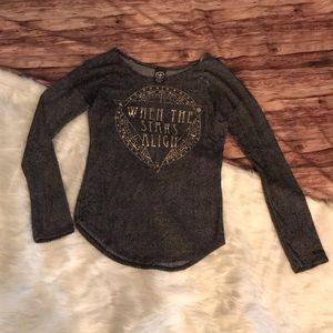 Long sleeve graphic tee